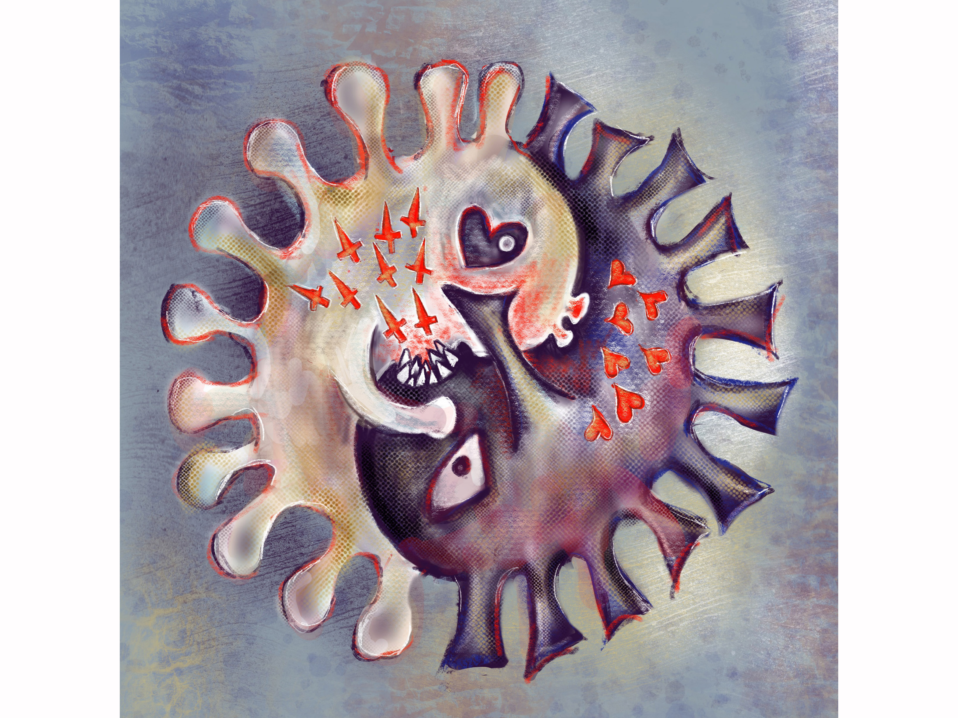 Example of Yin & Yang of Coronavirus