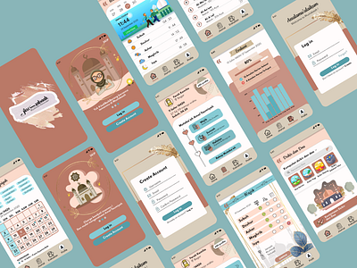 Musytabaah - Muslimah Reminder android app app design design design app designers figma figma design figmadesign mosque muslim app muslim design muslim pro muslim reminder muslimah muslims reminder app ui design ui ux uiux userinterface
