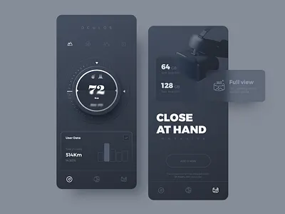 Virtual climbing data detection app design mobile ui ux