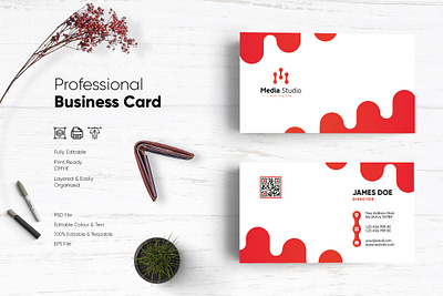 Business Card Design-34 design flat design logo design modern design professional business card professional design visit card visiting card visiting card design visitingcard