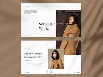 Vegance Presentation branding google slides keynote presentation keynote template layout design minimal moodboard pitch deck presentation design presentation template