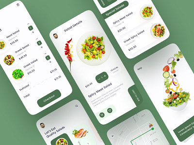 Food Delivery App anastasia app app design branding delivery app ecommerce design food food app food delivery mobile app mobile ui ofspace agency sajon surja sen das raj ui ux