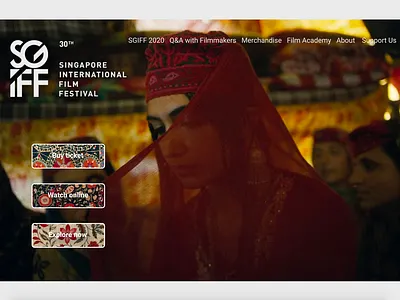 Day 11_v2 #30daysofwebdesign 30daysofwebdesign dailyui dailyuichallenge design festival figma figmadesign film festival movie redesign ui ux webdesign