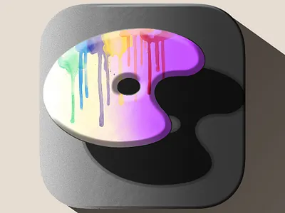 Digital Fine Art digital painting getcreativewithprocreate logo procreate