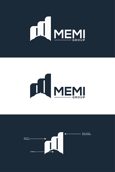 I will professional meaningful logo design creative logo letter logo letter m and g logo modern logo professional logo real estate real estate with umbrella real state logo umbrella umbrella logo