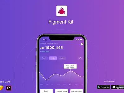 Kit App analysis analyti app analytic analytics chart analytics dashboard application finance live chat mobile app notfications prototype report app system app uiux visual design wireframe تطبيق تطبيقات ذكية