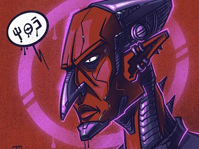 Alien art character digital digitalart illustration illustration art