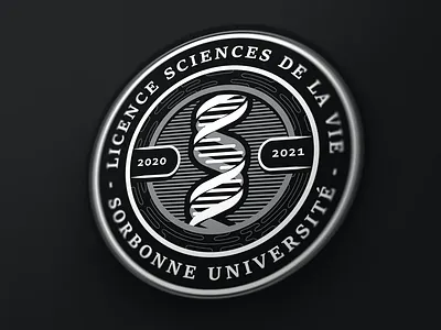 Life science - Sorbonne University branding design illustration illustrator logo vector