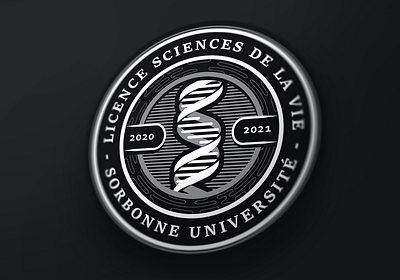 Life science - Sorbonne University branding design illustration illustrator logo vector