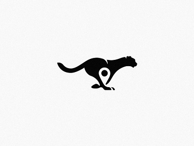 Fast delivery branding branding design delivery design inspiration leopard logo minimalism negative space negativespace silhouette vector