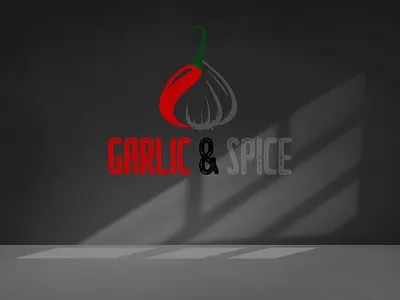 Garlic and Spice art branding flat graphic design illustration illustrator logo vector