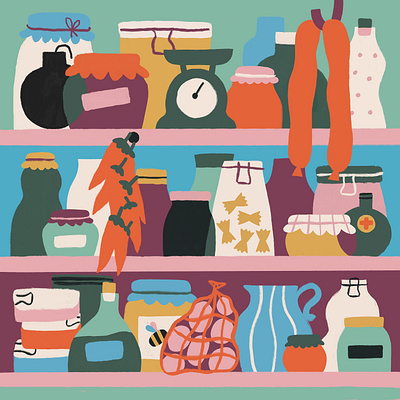 Pitch illustration detail food foodillustration foodillustrator illustration organized pitch