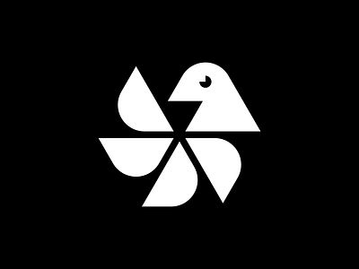 Dove animal bird branding dove icon logo mark modern shutter
