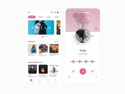 Music App dailyuichallenge music app music player ui design