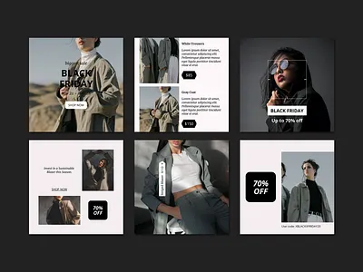 Social Media Templates For Online Shop