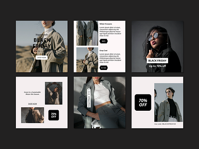 Social Media Templates For Online Shop