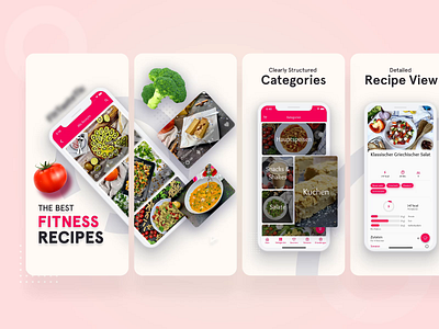 App store screenshot design android app animation app app screen app screenshot app store app store screenshot attractive screenshot food app food recipe health app ios app mobile app play store play store screenshot userinterface