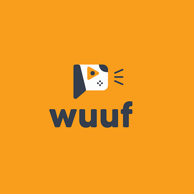 wuuf branding creative dog logo ecommerce fiverr fiverr.com fiverrgigs flat graphic design illustration logo logo designer minimal minimalist modern vector