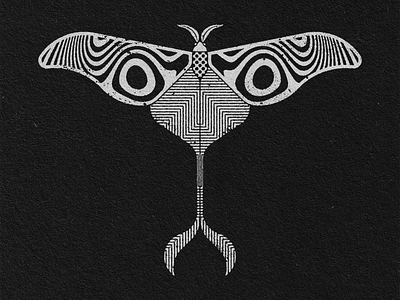 MOTH 2 art design geometric art graphic design illustration