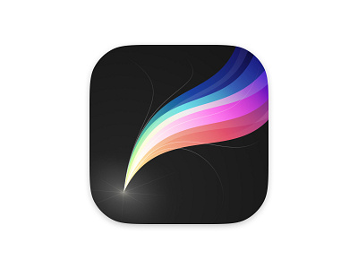 Procreate App Icon Redesign app branding design figma icon iconography ios ipad procreate procreateapp redesign remix vector