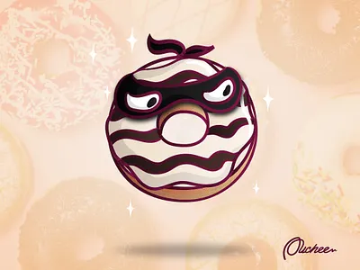#donut #wonut #puchee #crimecake art cake design donut donuts drawingart illustraion illustration wonut