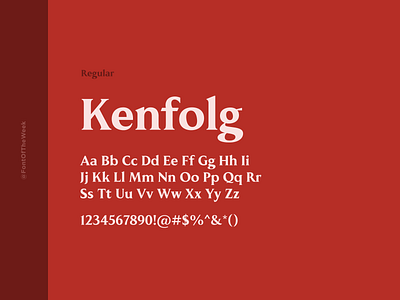 Kenfolg app design design design inspiration font font inspiration font of the week fotw free fonts free typeface google fonts graphic design interface type inspiration typeface typography ui user experience user interface ux web design