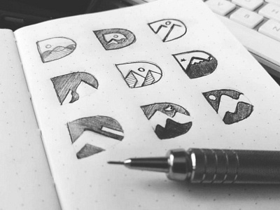 Desbrava Sketch brand brand design brand identity branding branding design d letter d letter logo d logo design identity identitydesign logo logo design logodesign logos logotype sketch sketching