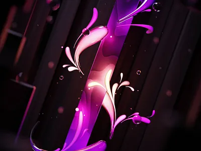 Floral Mouvement | Blop serie 3d 3d art abstract artwork background blender blender3d cgi colorful digital illustration glass illustration light minimal motion render shader texture trend