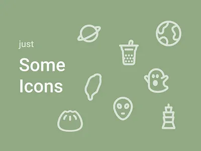 Some Icon set branding cool icon icon set icons icons pack outline symbol ui ux