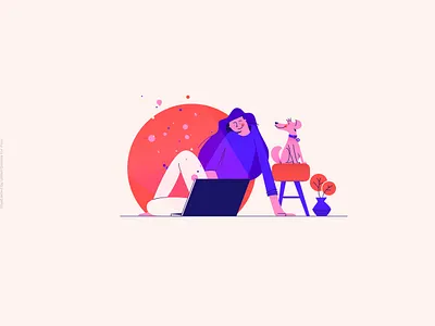 Branding Illustrations_Piwi branding cartoon cartoon character design flat flat illustration illustration ui vector