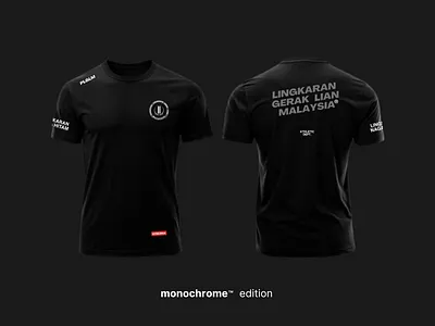 Tshirt Design : PLGLM Monochrome branding design graphic design logo tshirt design