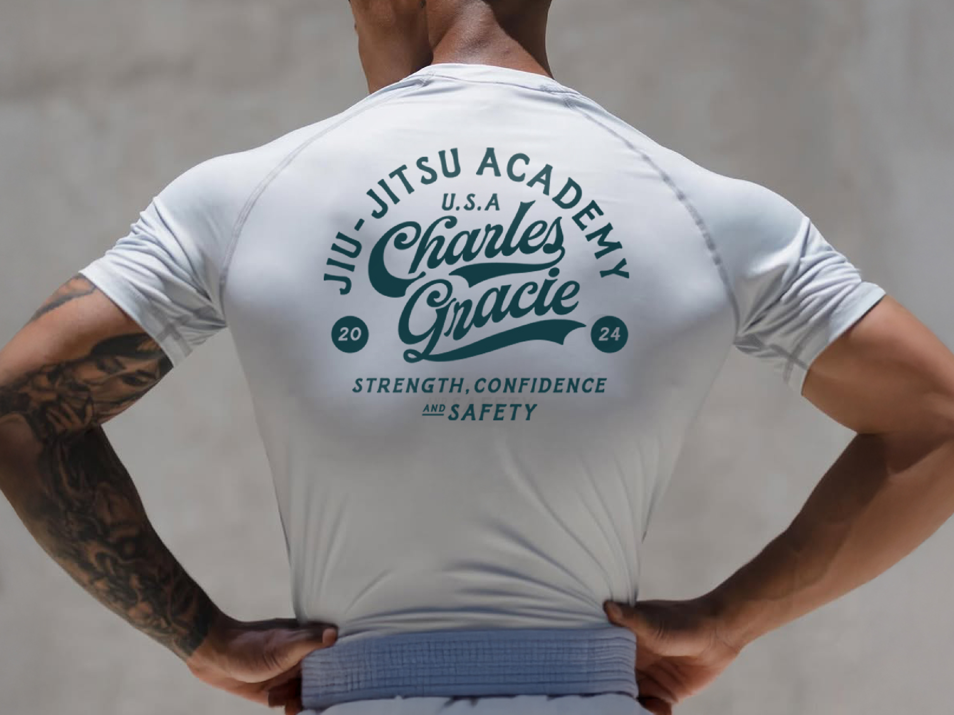 Charles Gracie Jiu Jitsu: Badge Design apparel athlete badge badge design badges brazilian jiu jitsu combat fight geometric graphic design jiu jitsu karate logo martial art merch merchandise sport sport wear typeface typography