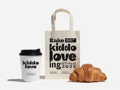 Kiddolove Baking branding design 品牌设计 文字编排