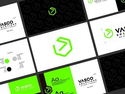 Vasco Solutions branding design identity identitydesign logo rebranding