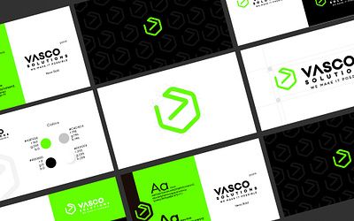 Vasco Solutions branding design identity identitydesign logo rebranding