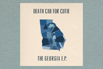 Death Cab For Cutie's "The Georgia E.P." ben gibbard collage death cab for cutie georgia illustration mid century seattle tlc