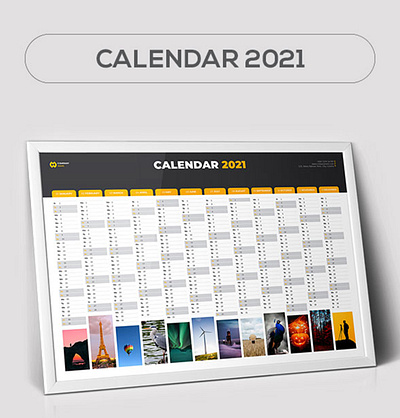 Calendar 2022 (update) 2022 calendar 2022 wall calendar branding business calendar company corporate creative deco desk calendar green landscape calendar landscape calendar 2021 minimalist monday month office photo planner print