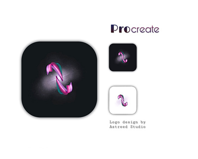 Procreate icon redesign artwork design digitalartwork getcreativewithprocreate logo logodesign logos procreate procreate art redesign