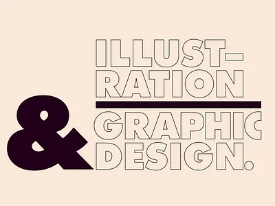 Illustration & Graphic Design type typographic typography vector
