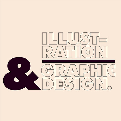 Illustration & Graphic Design type typographic typography vector