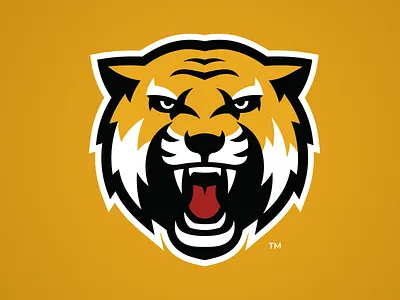 Tigers Mascot Logo Concept branding college sports illustration logo sports logo tigers