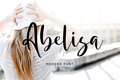 Abelisa Modern Script Free Font branding calligraphy font font font design free free font free fonts freebies lettering script scriptfont