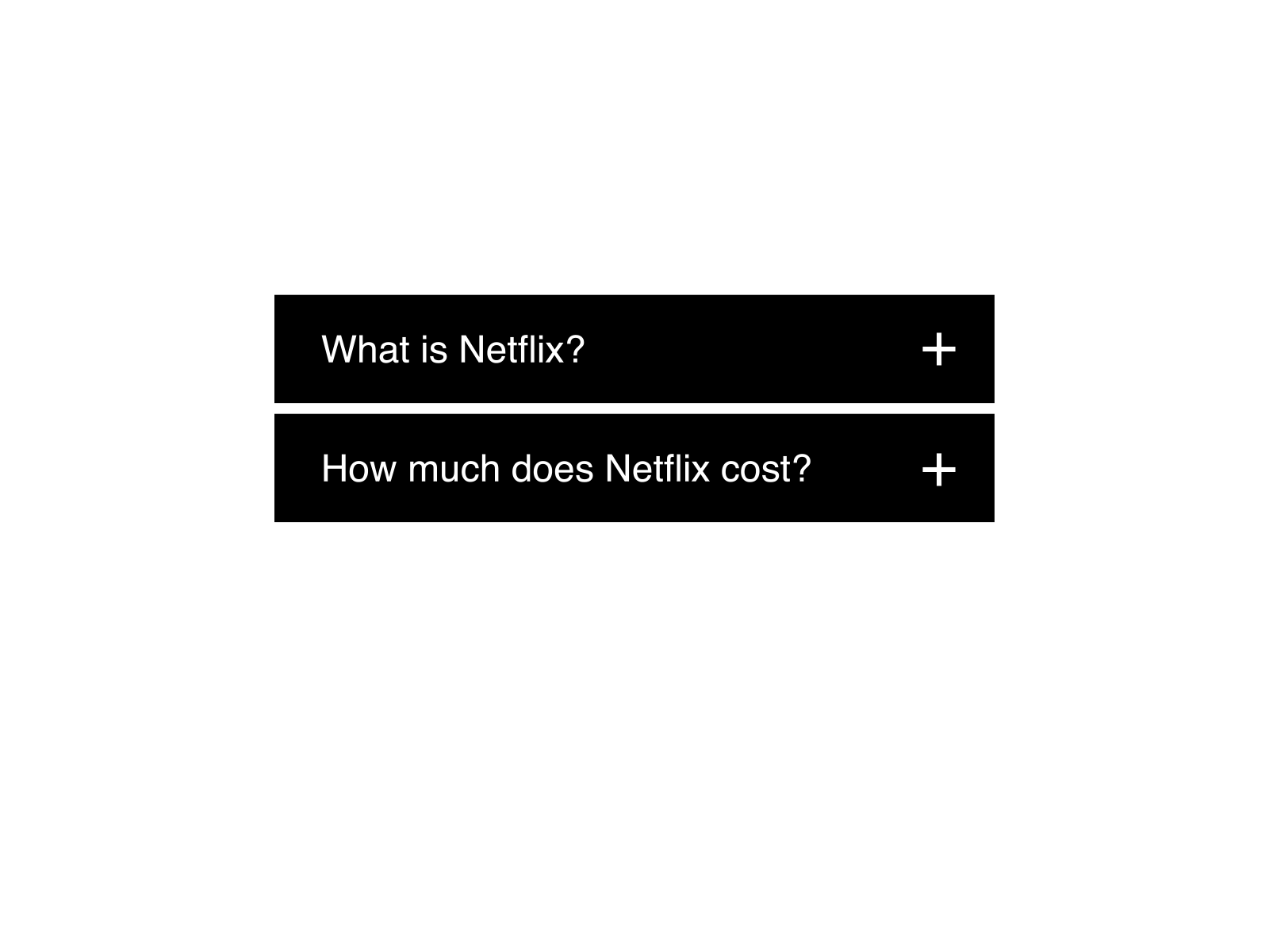 Daily UI #092 - F.A.Q. aftereffects daily 100 challenge daily ui 92 dailyui dailyuichallenge motion netflix