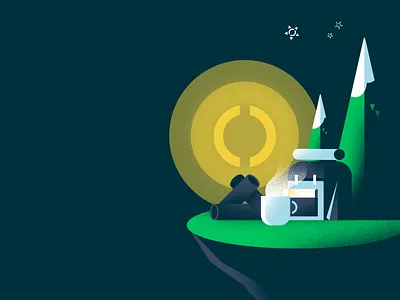 Winter Retreat ⛺️❄️🌲 backpack campfire camping cozy firepit forest kira systems retreat tent winter