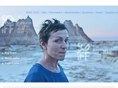 Day 12 #30daysofwebdesign 30daysofwebdesign dailyui dailyuichallenge design festival film film festival movie redesign ui ux webdesign