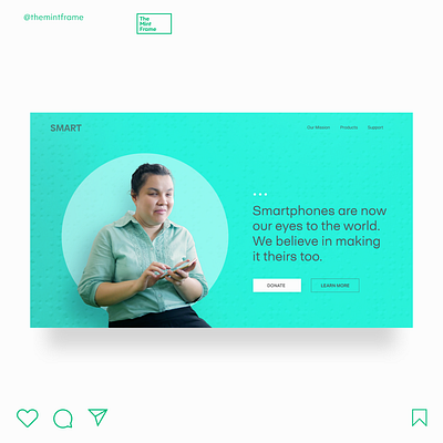 Helping the Blind to Use Smartphones adobe illustrator adobe photoshop adobe xd blind branding design graphic design smart smartphone technology ui uidesign webdesign website