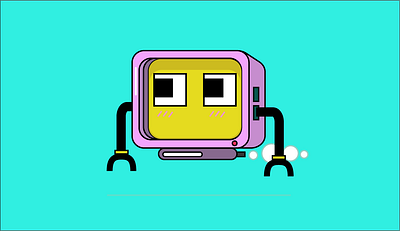 NIE ai character computer illustration