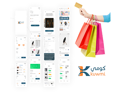 Shopping App Ui Template app design mobile mobile app design ui ux xd design xd ui kit