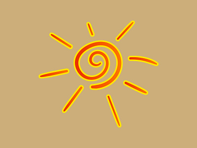 Sun design flat flat design flat illustration flatdesign illustration illustrator sun sunny day vector