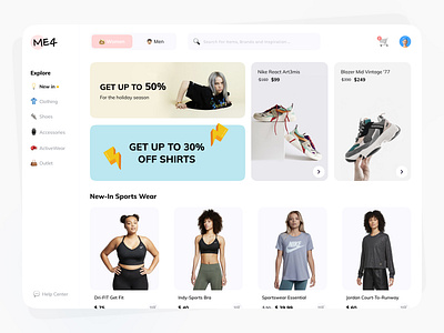 👗 Fashion | Clothing e-commerce Dashboard billie eilish clothes shop clothing concept daily ui dashboard design e comerce e commerce shop ecommerce fashion fashion app fashion brand figma flat minimal nike shopify ui ux